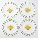 Mimosa Dinner & Starter Plates (Set of 8)