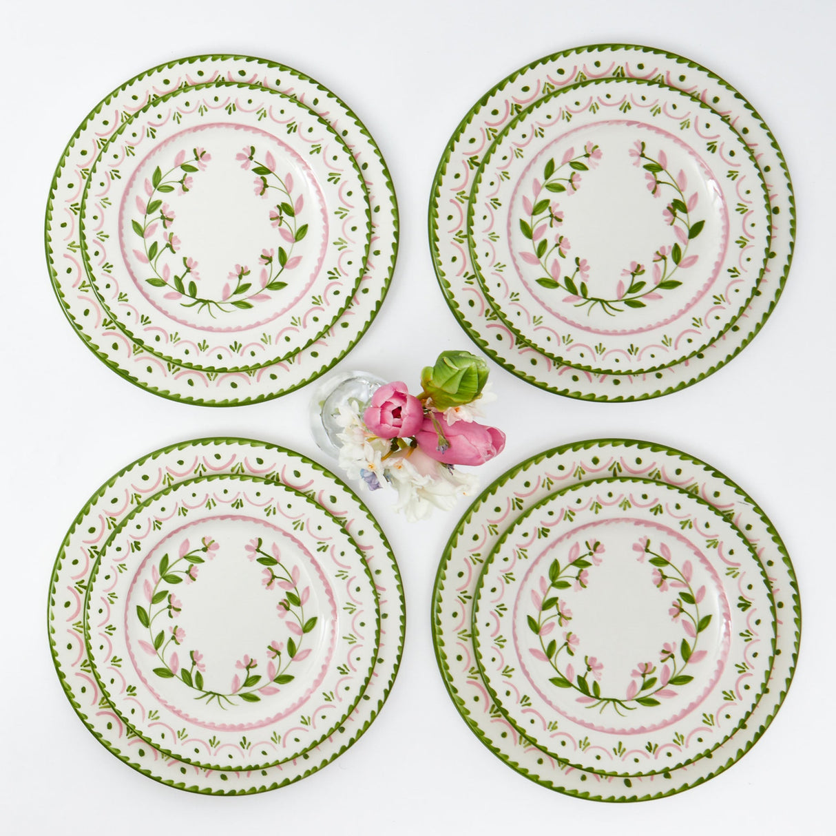 Josephine Garland Dinner & Starter Plates (Set of 8)