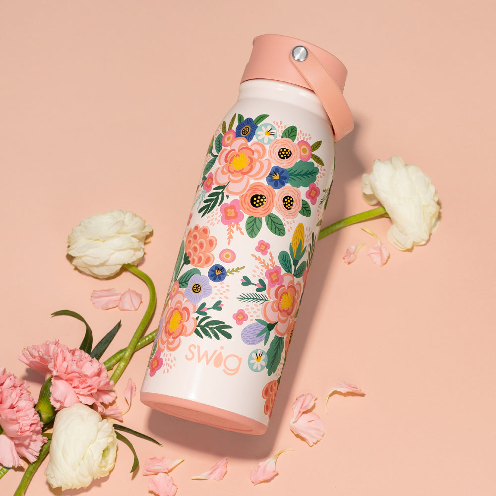 Full Bloom Flip + Sip Bottle (36oz)