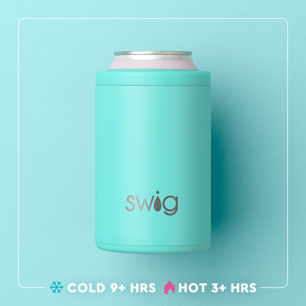 Hot Pink Can + Bottle Cooler (12oz)