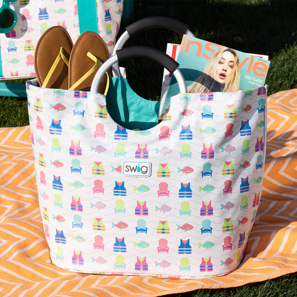 Lake Girl Loopi Tote Bag