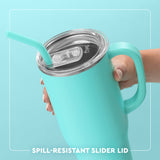 Shimmer Aquamarine Mega Mug (40oz)