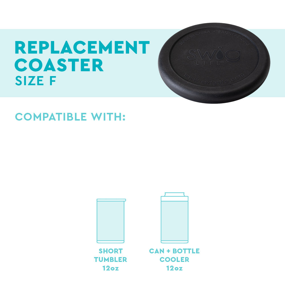 Black Replacement Coaster