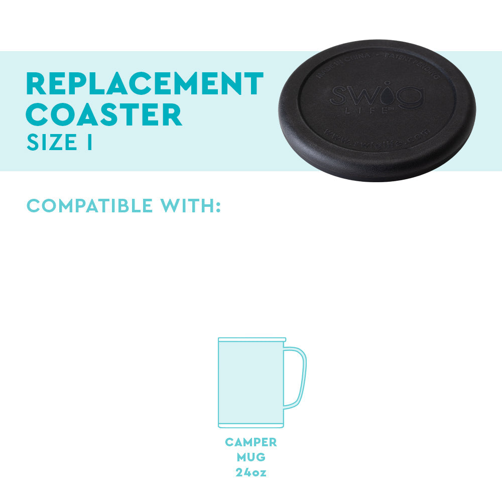 Black Replacement Coaster