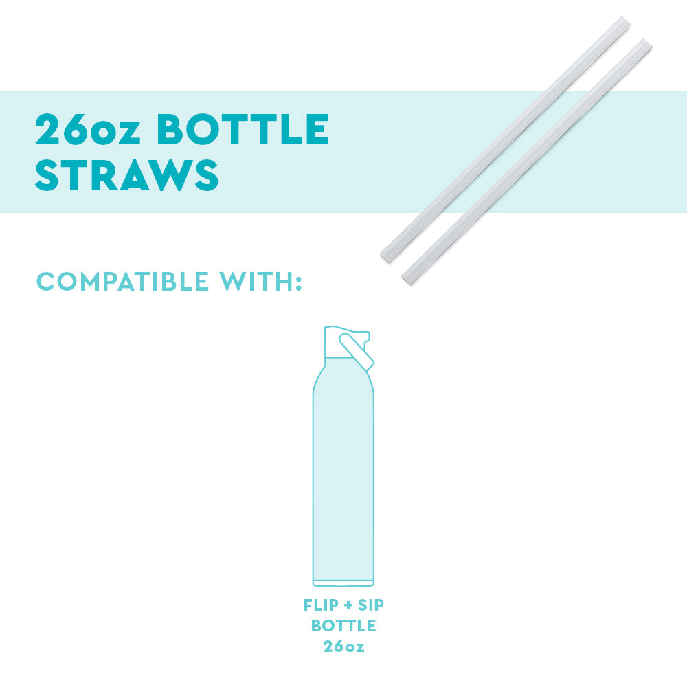 Replacement Straws 2-Pack (26oz Bottle)