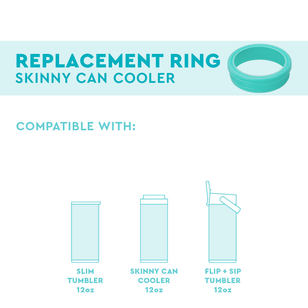 Aqua Replacement Ring (12oz Skinny Can Cooler)