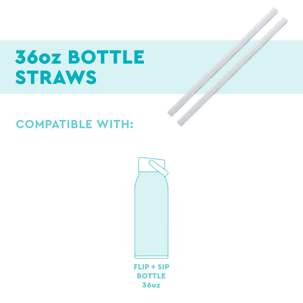 Replacement Straws 2-Pack (36oz Bottle)