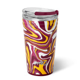 Fanzone Maroon + Yellow Party Cup (24oz)