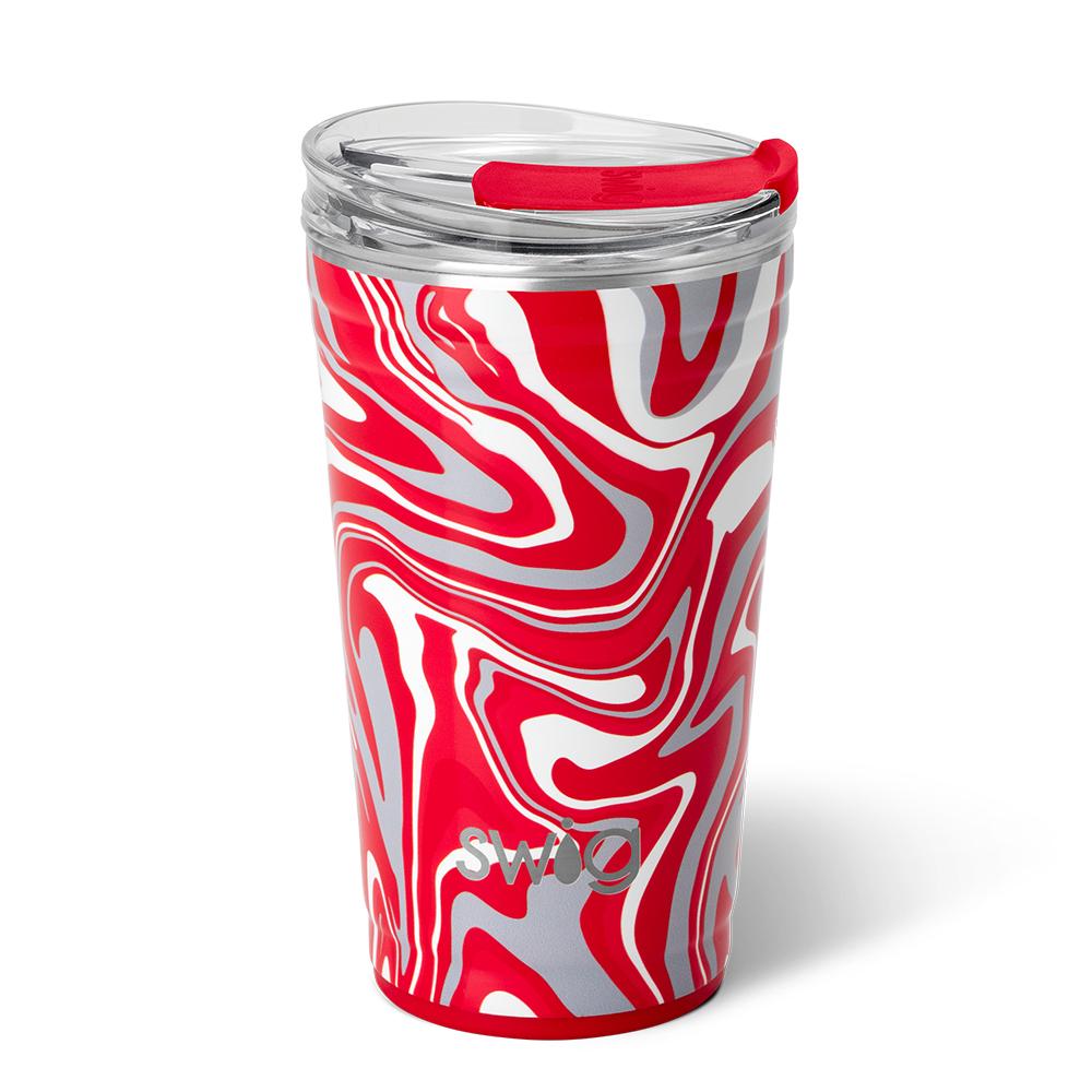 Fanzone Red + Grey Party Cup (24oz)