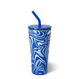 Fanzone Royal Straw Tumbler (32oz)