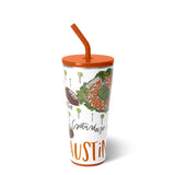 Saturdays in Austin Straw Tumbler (32oz)