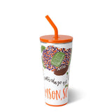 Saturdays in Clemson Straw Tumbler (32oz)