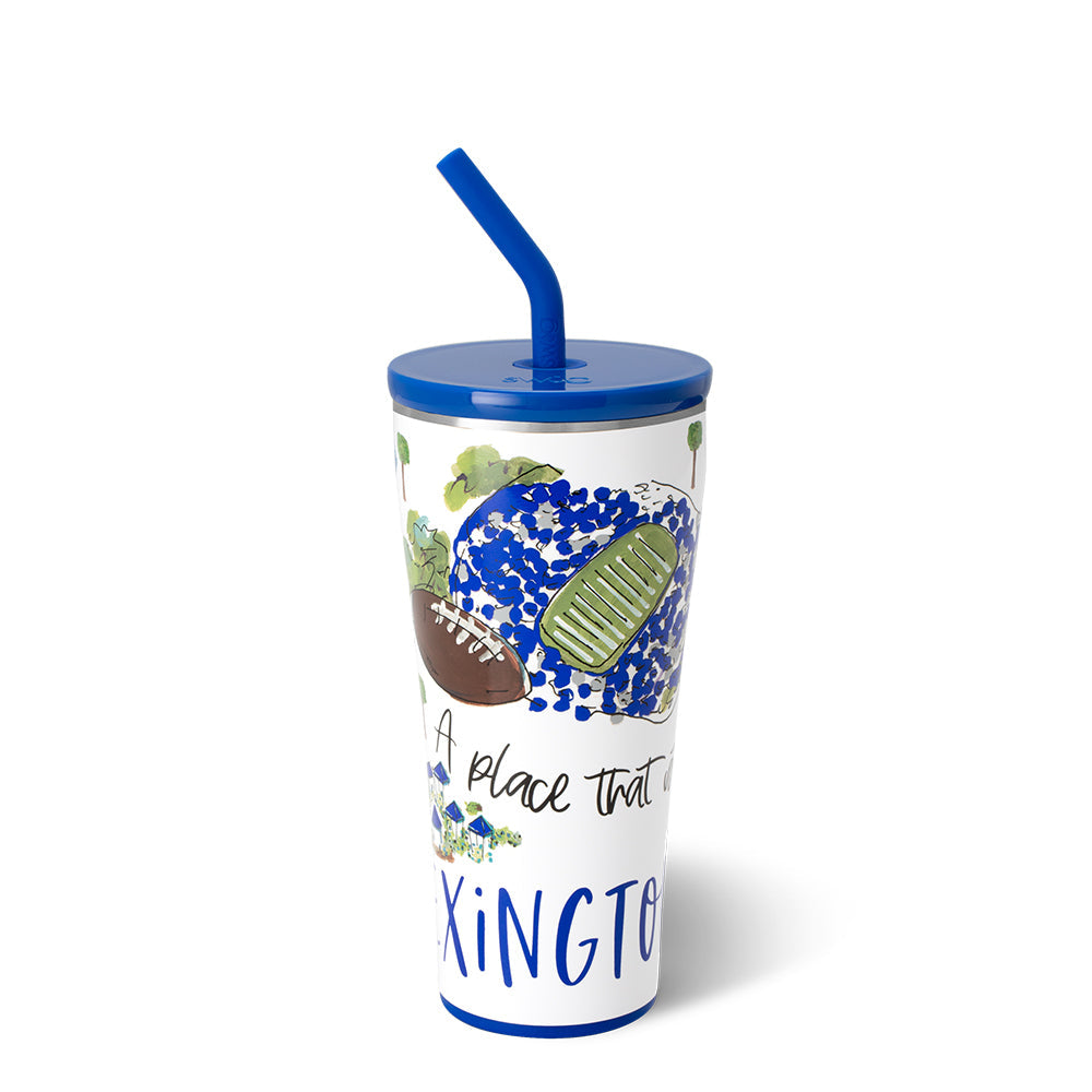 Vaso con pajita (32 oz) de los sábados en Lexington