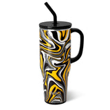 Fanzone Black + Yellow Mega Mug (40oz)