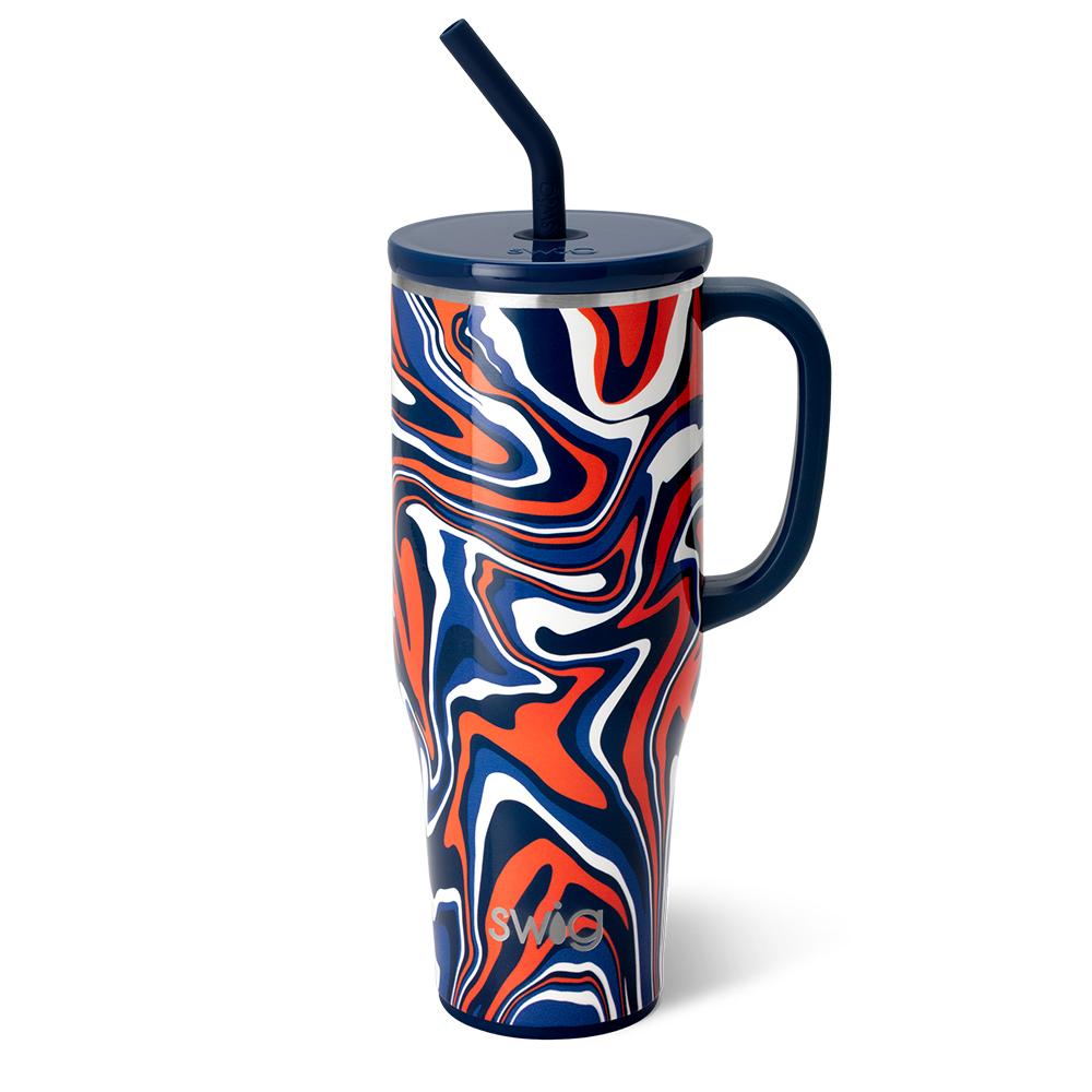 Fanzone Navy + Orange Mega Mug (40oz)