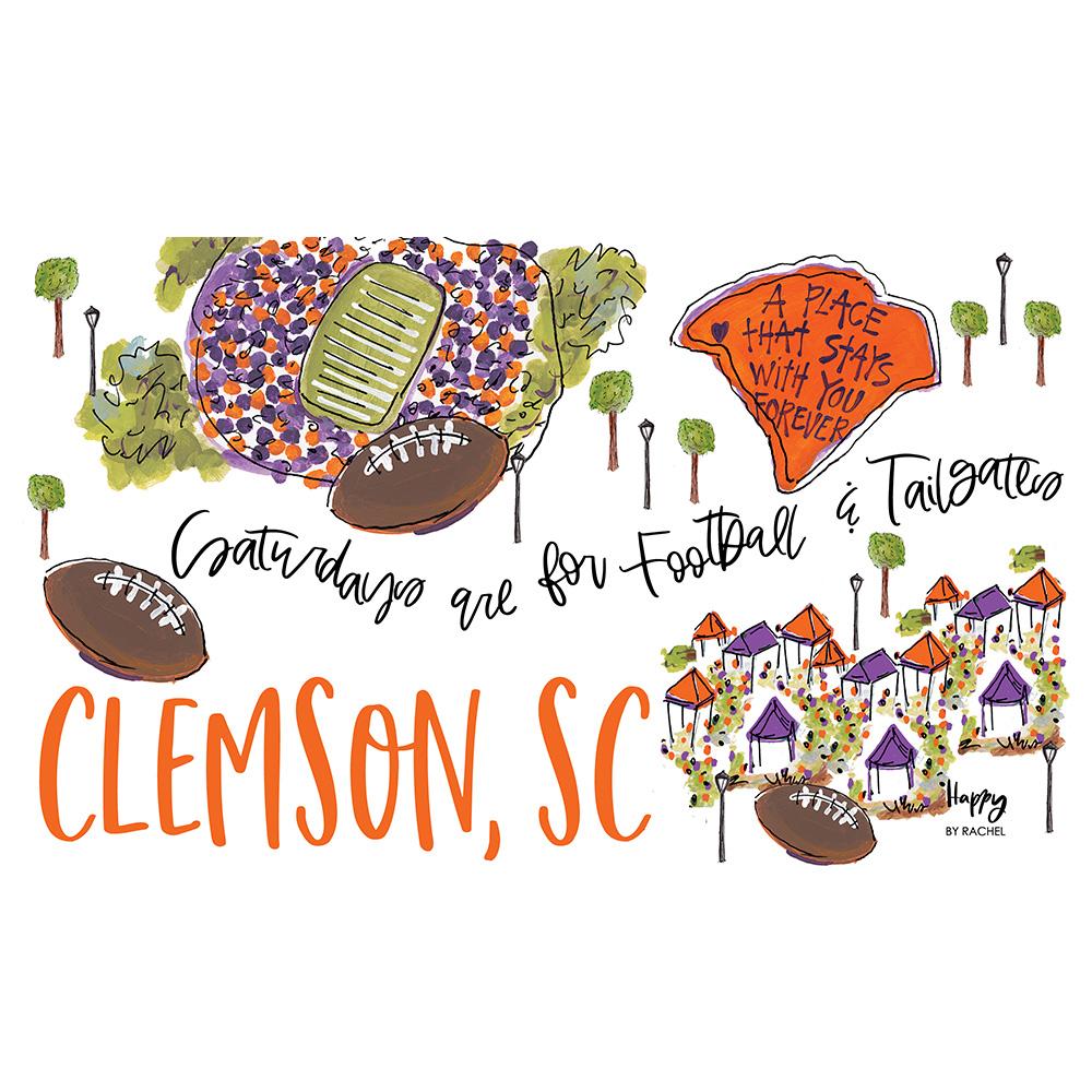 Saturdays in Clemson Party Cup (24oz)