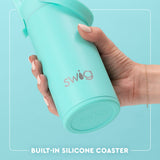 Flower Power Flip + Sip Slim Tumbler (12oz)