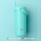 Oh Happy Day Flip + Sip Slim Tumbler (12oz)