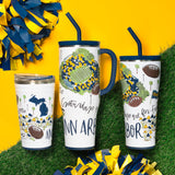 Saturdays in Ann Arbor Straw Tumbler (32oz)