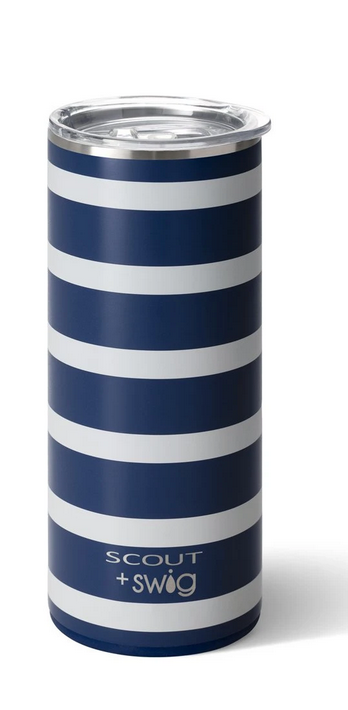 SCOUT & SWIG TUMBLER - NANTUCKET NAVY