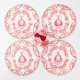 Pink Melograno Dinner Plates (Set of 4)