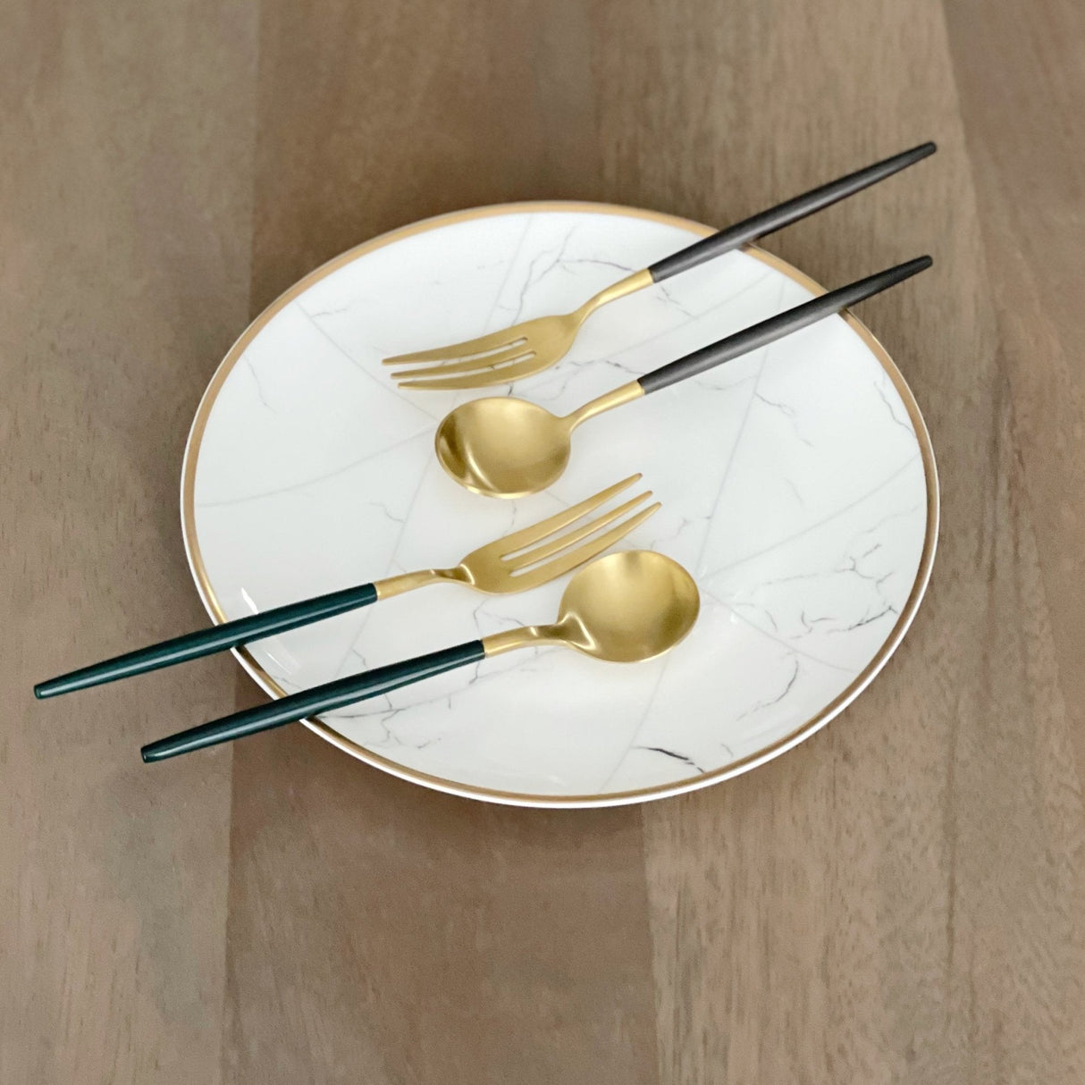 Altin Dessert Spoon and Fork Set