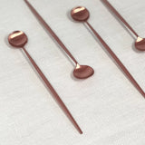 Annie Rose Gold Cocktail Stirrers -  Set of 4