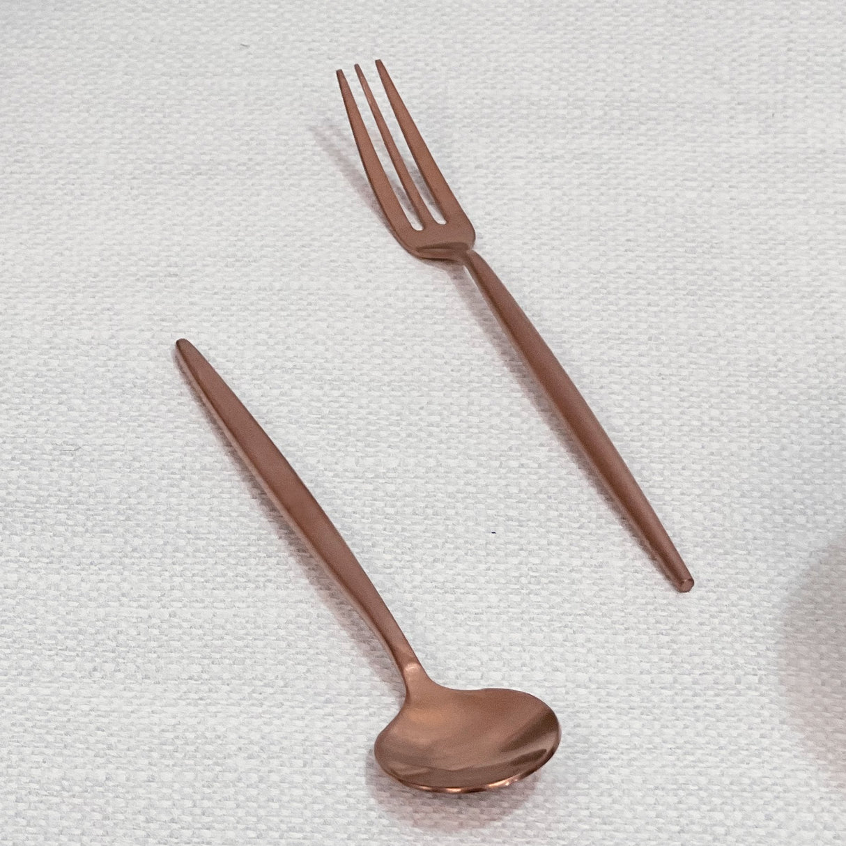 Annie Rose Gold Dessert Flatware