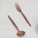 Annie Rose Gold Dessert Flatware