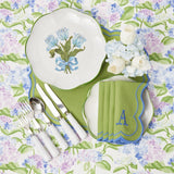 Blue Tulip Dinner Plates (Set of 4)