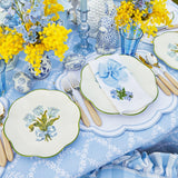 Blue Tulip Starter Plates (Set of 4)