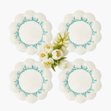 Blue Coral Starter Plates (Set of 4)