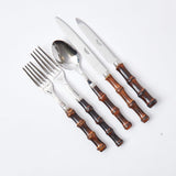 Burnt Bamboo Cutlery (5 Piece)