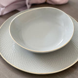 Camille Bone China Dinnerware Set - French Gray