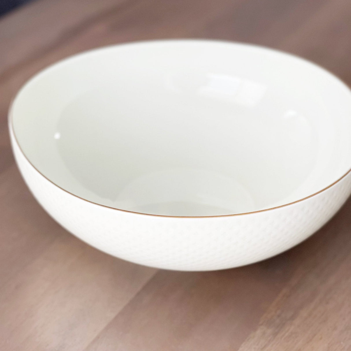 Camille Bone China Large Serving Bowl