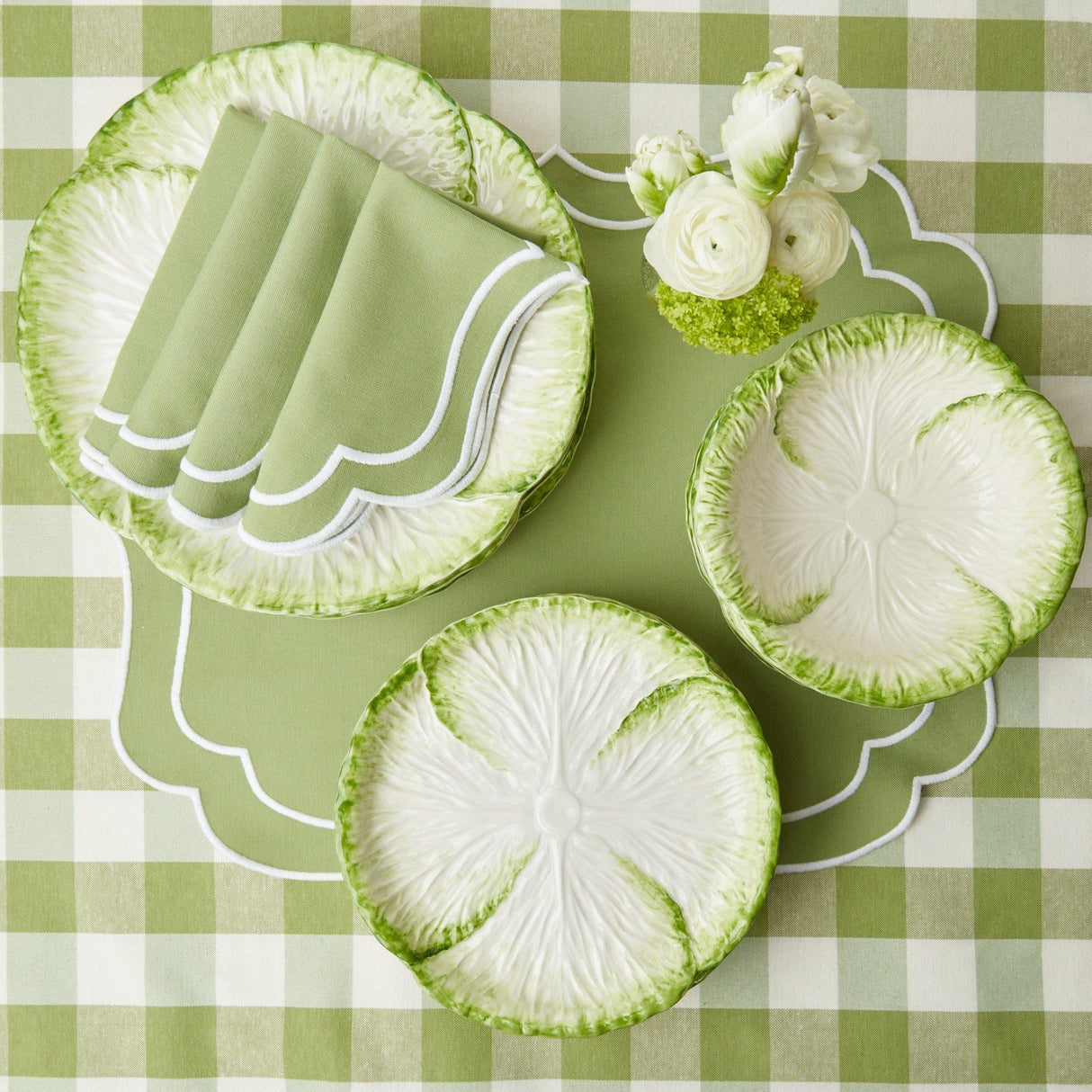 Capri Lettuce Dinner Plate (Set of 4)