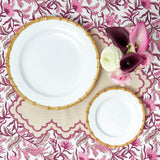 Nancy Bamboo Dinner & Starter Plates (Set of 8)