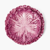 Serena Aubergine Cabbage Dinner Plates (Set of 4)