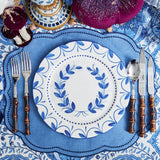 Elizabeth Blue Garland Dinner & Starter Plates (Set of 8)