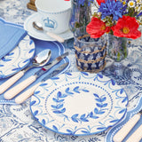 Elizabeth Blue Garland Dinner & Starter Plates (Set of 8)