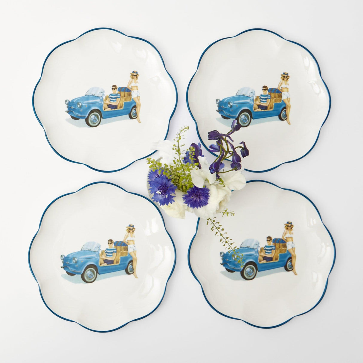 Fiat Jolly Starter Plates (Set of 4)