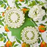 Green Garland Starter Plates (Set of 4)