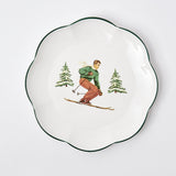 Heidi & Hans Skier Dinner Plate  (Set of 4)