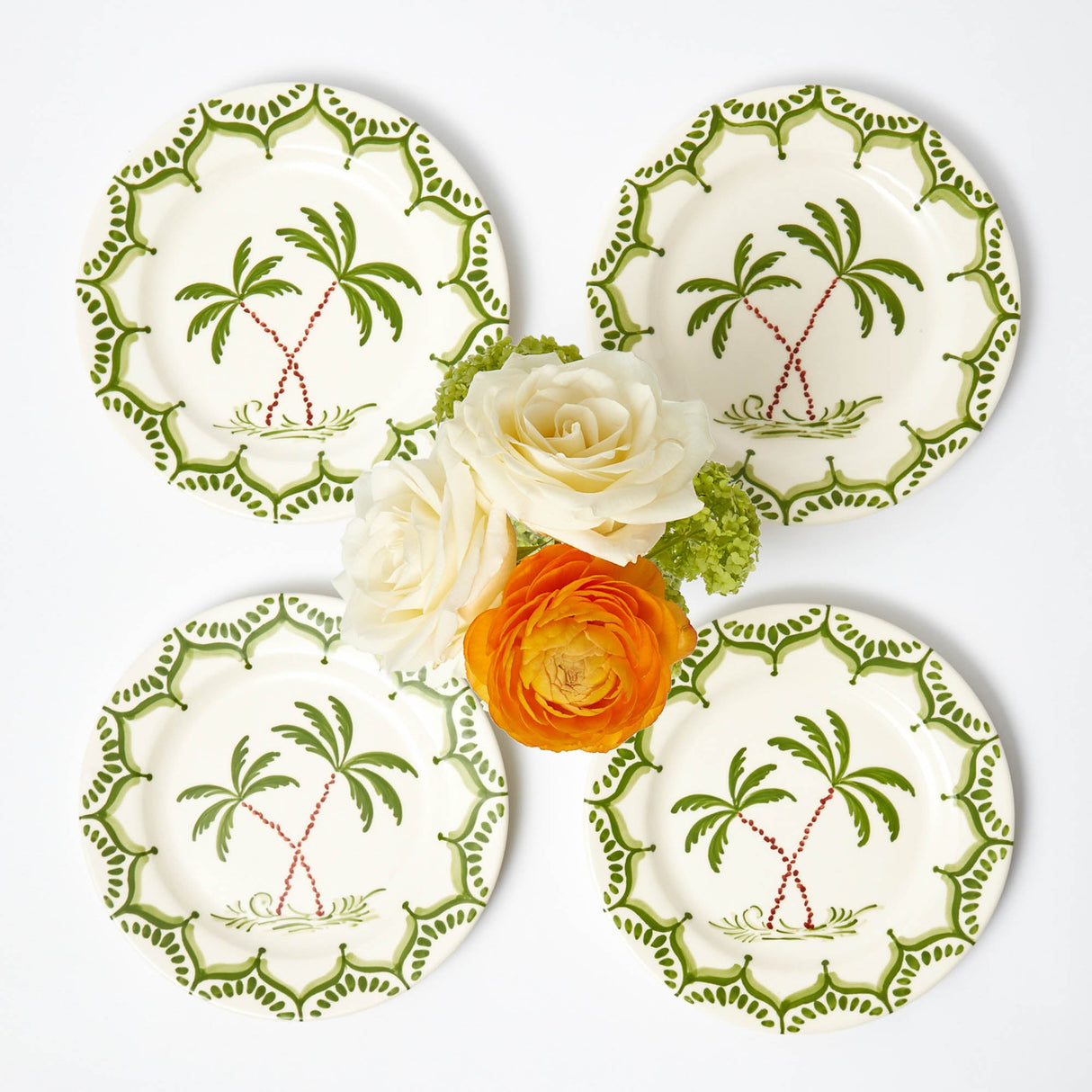 Jardin de Palmier Starter Plates (Set of 4)