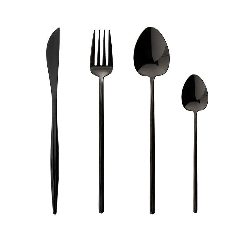 Jewel Flatware Set - Black