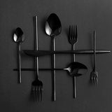 Jewel Flatware Set - Black