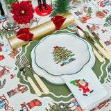 Mrs. Alice Christmas Tree Dinner & Starter Plates (Set of 8)