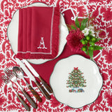 Mrs. Alice Christmas Tree Dinner & Starter Plates (Set of 8)