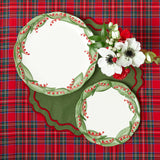 Red Berry Dinner Plates (Set of 4)