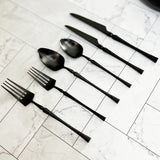 Laurel Flatware Set - Black